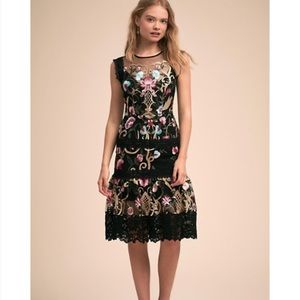 🦄RARE Anthropologie BHLDN FELICE DRESS L